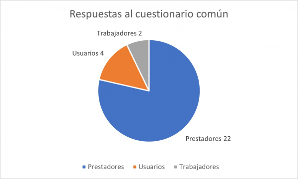 Respuestas al cuestionario común. Fuente: CNMC.